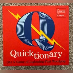 Chronicle Books Quicktionary Word Game
